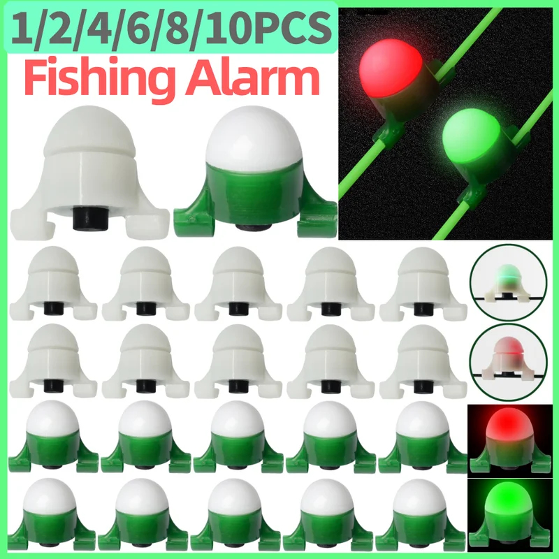 Fish Alarm - 2-8 pièces Alarme de pêche nocturne