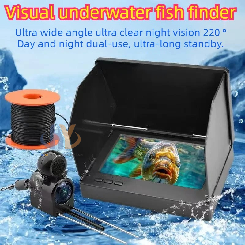 Fishing Depth Finder - Caméra de pêche sous-marine avec écran