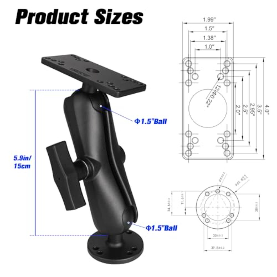 Support de sondeur pour kayak/ - Fish Finder Mount avis et prix