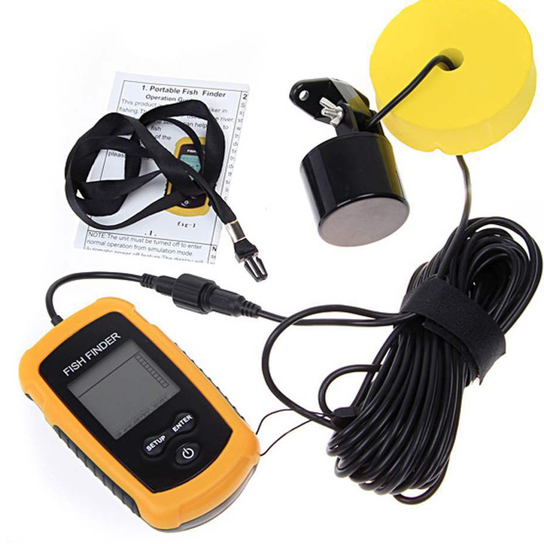 Détecteur de poissons sonar po - Fishing Depth Finder avis et prix